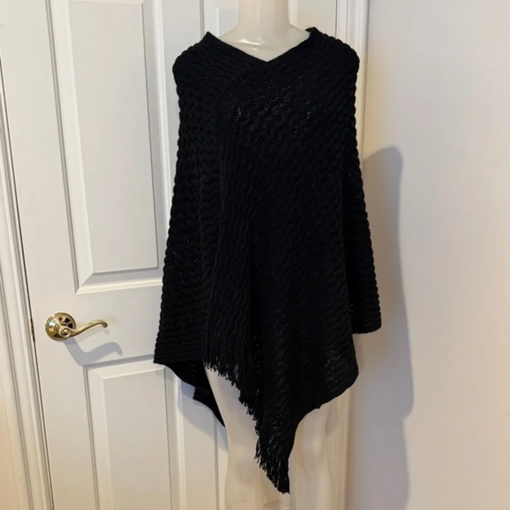 Black shawl super soft great condition